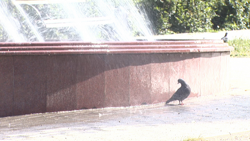 На Бульваре Мира вновь заработал фонтан