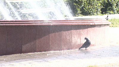 На Бульваре Мира вновь заработал фонтан