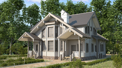 Дома из клееного бруса от компании «РукладPRO»