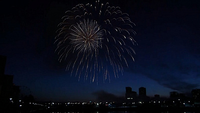 Салют в честь присвоения звания «Город трудовой доблести» стал неожиданностью для челябинцев