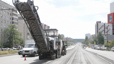В Челябинске дорожный ремонт начали раньше срока