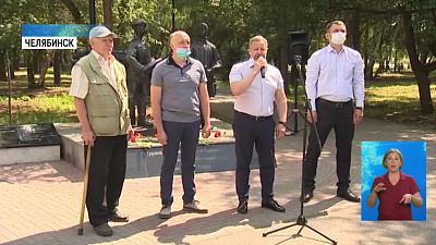 В саду Победы прошёл мини-концерт