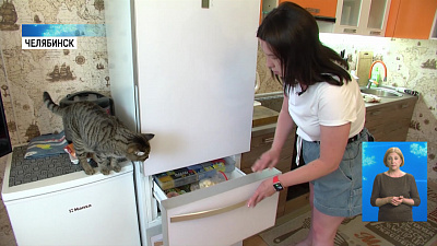 Челябинка готовит домашнее мороженое