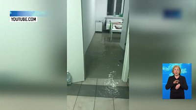 Затопило туберкулёзный диспансер