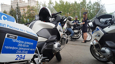 Сотрудники ГИБДД проверят мотоциклистов в Челябинске