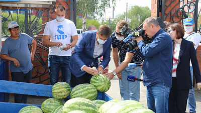 Общественники провели проверку арбузов и дынь на рынках Челябинска