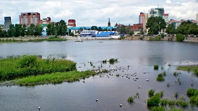 Генеральная уборка: министерство экологии Челябинской области чистит реку Миасс