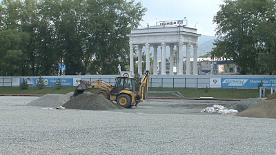 Ремонт стадиона «Труд» идет по графику