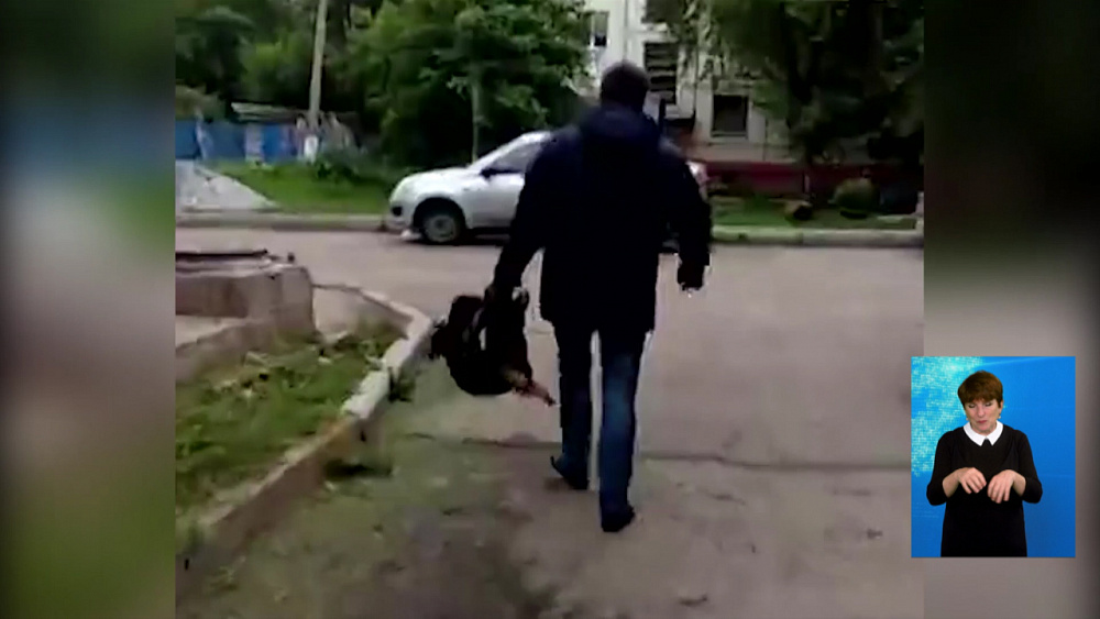 Челябинец задушил собаку на глазах у детей