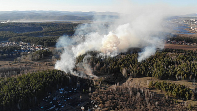 Пожарные разыскивают поджигателей лесов