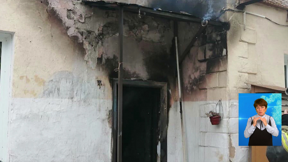 Детский сад загорелся в Коркино