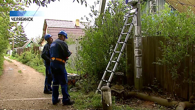 В частный сектор тянут оптоволкно