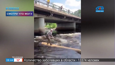 Смотри, что могу — SUP сёрфинг на бревне