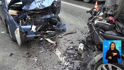 На трассе М5 под Златоустом произошла смертельная авария