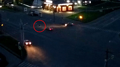 Смертельное ДТП в пять часов утра зафиксировала камера видеонаблюдения