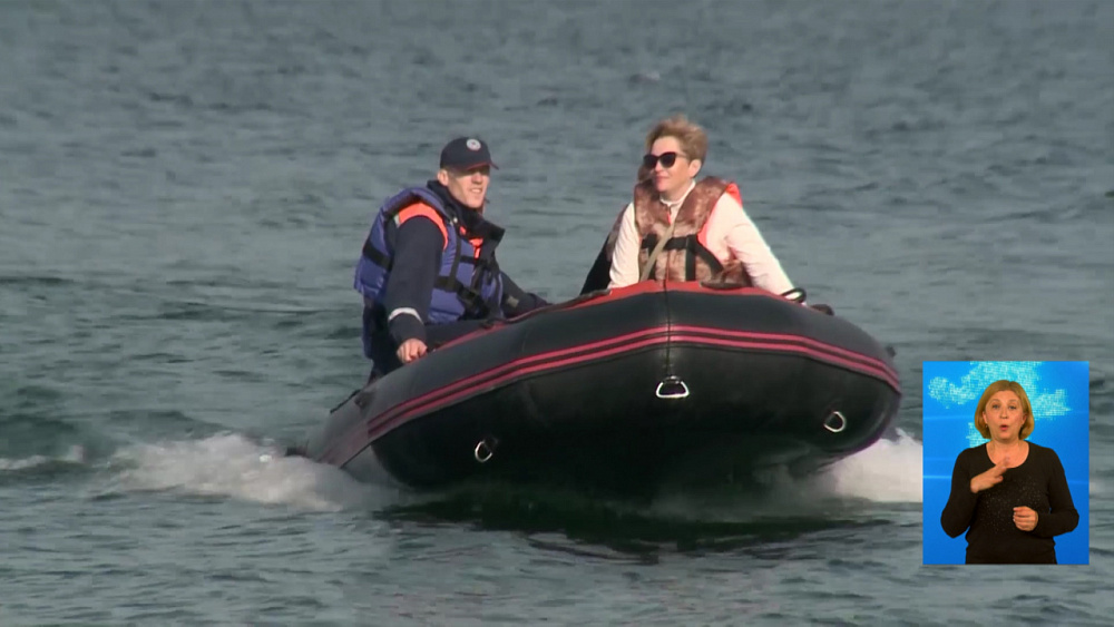 На Тургояке прошли учения спасателей