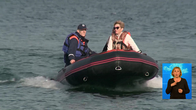 На Тургояке прошли учения спасателей