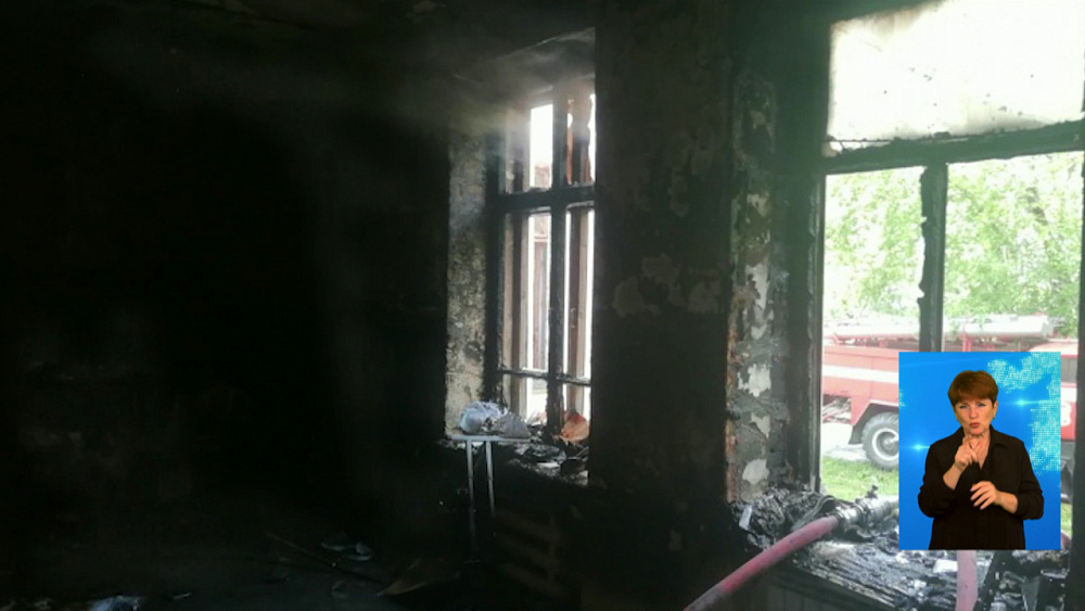 В школе загорелась интерактивная доска