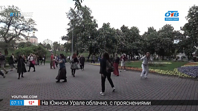 Сюжет «Танцевальная прогулка»