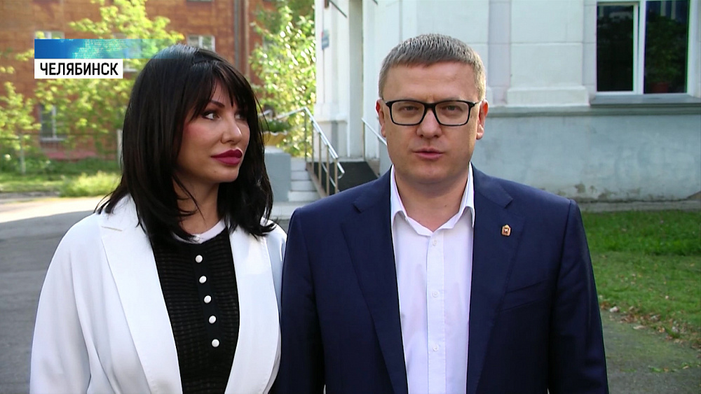 Алексей Текслер с супругой проголосовали