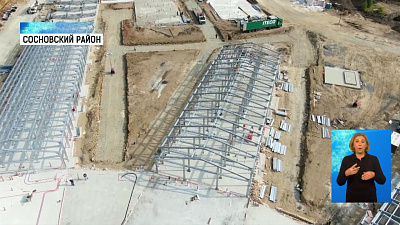 Возвели каркасы корпусов инфекционной больницы