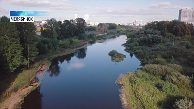 В Челябинске завершается очистка реки Миасс