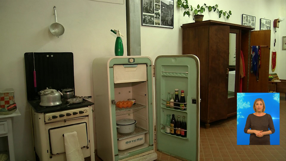 В выставочном зале «развернулась» целая эпоха