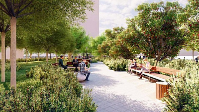 В центре Челябинска на месте бараков появится сквер В центре Челябинска на месте бараков появится сквер