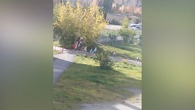 В детсаду сработала пожарная сигнализация: видео эвакуации детей