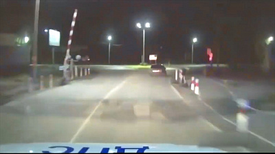 Сотрудники ГИБДД предоставили оперативное видео ночной погони