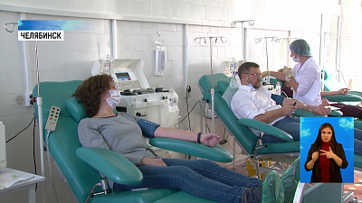 Медсестра в четвёртый раз стала донором плазмы