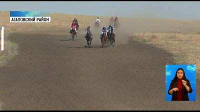 В Агаповском районе закрыли сезон скачек