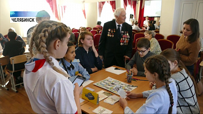 5000 школьников прошли по маршруту Танкограда