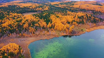 Воздушное путешествие над городом Миассом попало на видео