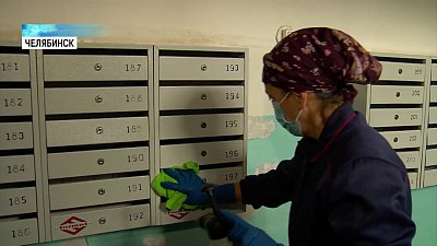 В Челябинске возобновили дезинфекцию подъездов