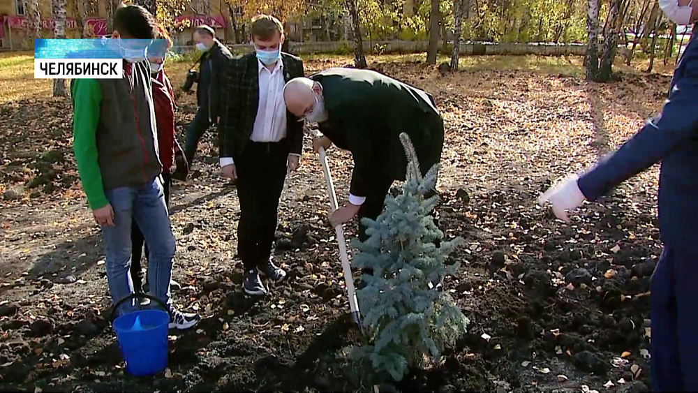 В Челябинске заложили капсулу времени