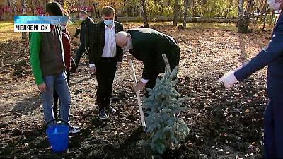 В Челябинске заложили капсулу времени