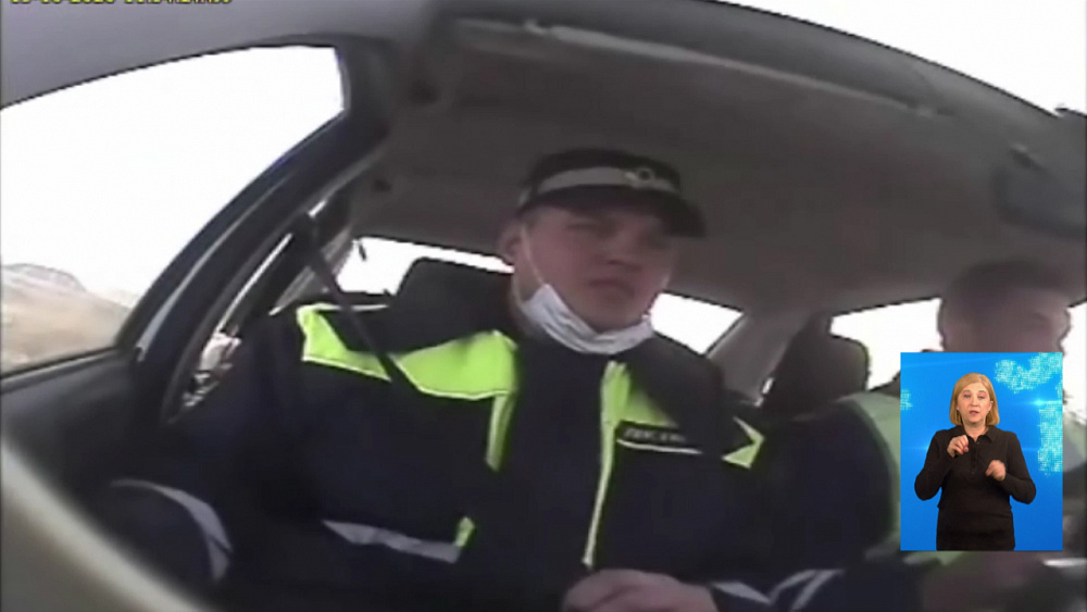 Водителя задержали, благодаря выстрелу