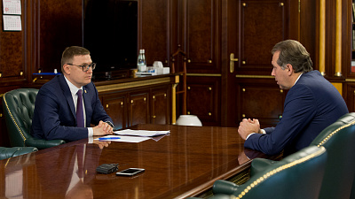 Губернатор Челябинской области провел встречу с гендиректором концерна «Уралвагонзавод»