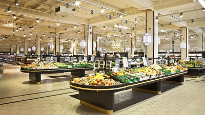 Магия света в оформлении магазина