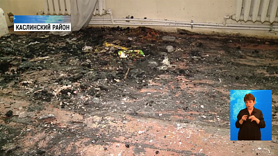 Монашеская община пострадала от пожара