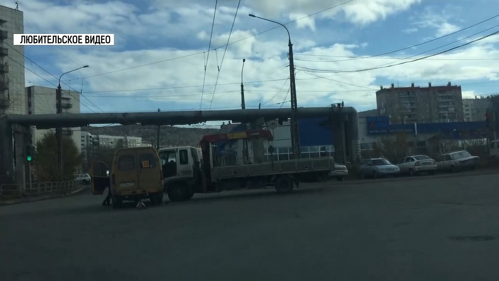 ДТП на перекрестке поселка Строителей