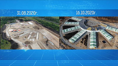 В Челябинске заканчивают возведение новой инфекционной больницы