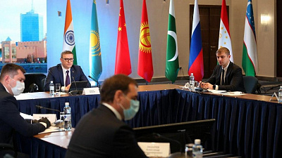 Алексей Текслер предложил странам ШОС обмениваться опытом по производству вакцины от коронавируса Алексей Текслер предложил странам ШОС обмениваться опытом по производству вакцины от коронавируса