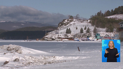 Тургояк обмелел за осень на 55 см