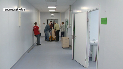 В новой инфекционке провели субботник