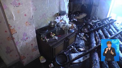 В Магнитогорске загорелись два дома