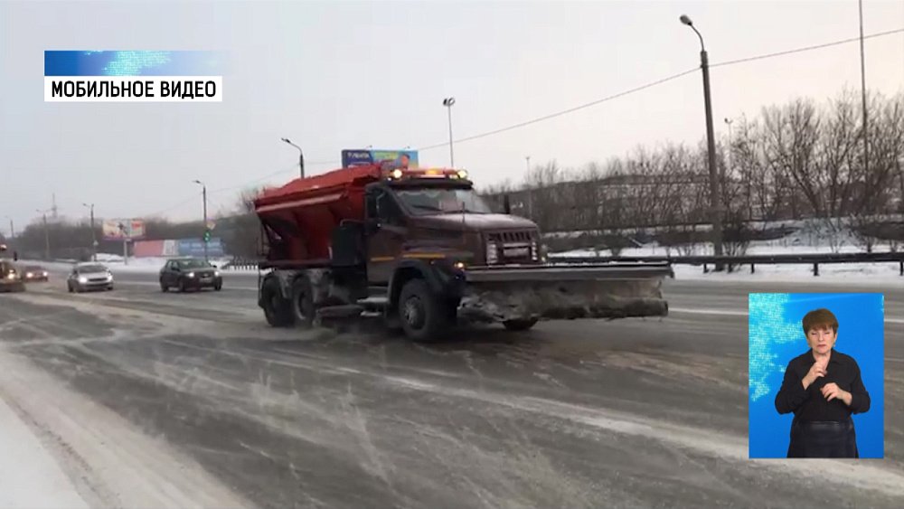 На очистку снега выведут 113 единиц техники