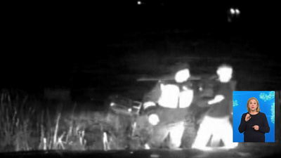 Полицейские догнали пьяного лихача