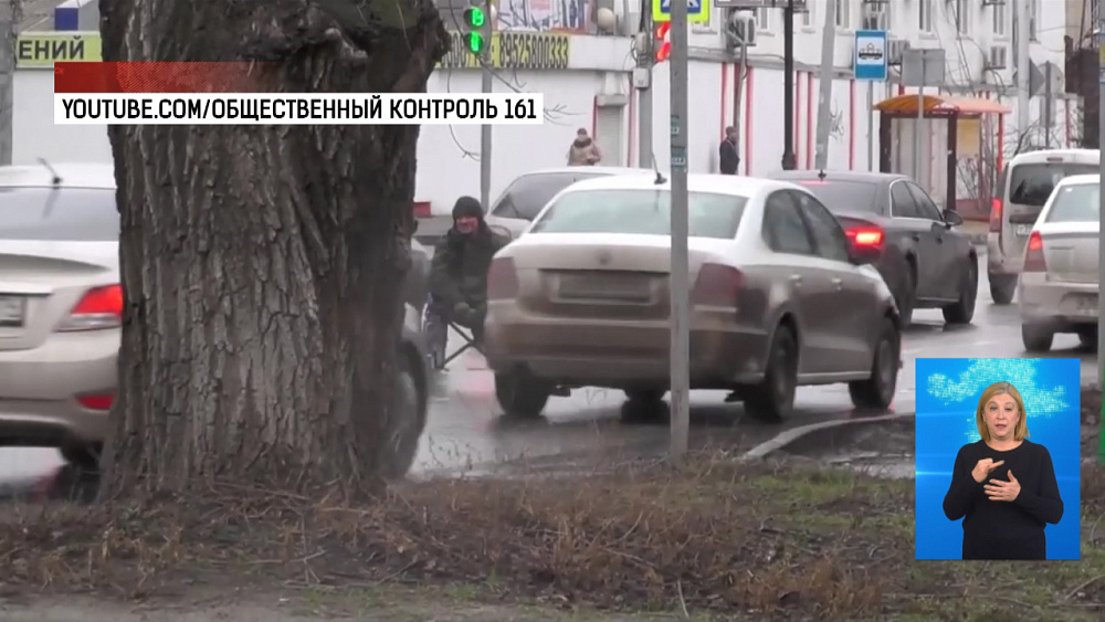 Полицейские штрафуют «попрошаек»